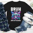 Bruh It's My 67 33 Days Of School Baseball 100 Days Smarter Youth Long Sleeve Tee Bruh It's My 67 33 Days Of School Baseball 100 Days Smarter Youth Long Sleeve Tee