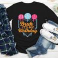 Bruh It's My Birthday Ice Cream Drip Baseball Birthday Youth Long Sleeve Tee