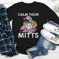 Calm Your Mitts Baseball Ice Cream Drip Crossed Bats Sport Youth Long Sleeve Tee Calm Your Mitts Baseball Ice Cream Drip Crossed Bats Sport Youth Long Sleeve Tee
