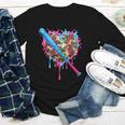 Camo Baseball Heart Drip Valentine Baseball Icecream Boys Youth Long Sleeve Tee Camo Baseball Heart Drip Valentine Baseball Icecream Boys Youth Long Sleeve Tee