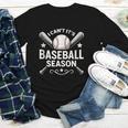 I Can't It's Baseball Season Youth Long Sleeve Tee I Can't It's Baseball Season Youth Long Sleeve Tee