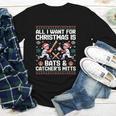 Christmas Baseball Bats Catcher Mitts Holiday Tee Youth Long Sleeve Tee Christmas Baseball Bats Catcher Mitts Holiday Tee Youth Long Sleeve Tee