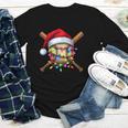 Christmas Baseball Pajama Santa For Men Boys Girls Kids Xmas Youth Long Sleeve Tee Christmas Baseball Pajama Santa For Men Boys Girls Kids Xmas Youth Long Sleeve Tee