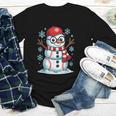 Christmas Baseball Snowman Xmas Pajamas Women Men Boys Youth Long Sleeve Tee Christmas Baseball Snowman Xmas Pajamas Women Men Boys Youth Long Sleeve Tee