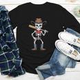 Cowboy Skeleton Baseball Halloween Graphic Youth Long Sleeve Tee Cowboy Skeleton Baseball Halloween Graphic Youth Long Sleeve Tee