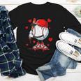 Cute Dripping Baseball Lover Valentines Day Boys Kids Youth Long Sleeve Tee Cute Dripping Baseball Lover Valentines Day Boys Kids Youth Long Sleeve Tee