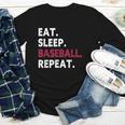 Eat Sleep Baseball Repeat Baseball Player Youth Long Sleeve Tee Eat Sleep Baseball Repeat Baseball Player Youth Long Sleeve Tee