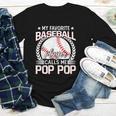 My Favorite Baseball Player Calls Me Pop Pop Youth Long Sleeve Tee My Favorite Baseball Player Calls Me Pop Pop Youth Long Sleeve Tee