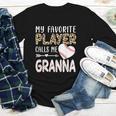 My Favorite Player Calls Me Granna Baseball Leopard Youth Long Sleeve Tee My Favorite Player Calls Me Granna Baseball Leopard Youth Long Sleeve Tee
