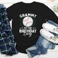 Grammy Of The Birthday Boy Baseball Player Birthday Youth Long Sleeve Tee