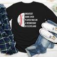 Greatest Game Ever Played Was In Cleveland 2016 Baseball Youth Long Sleeve Tee Greatest Game Ever Played Was In Cleveland 2016 Baseball Youth Long Sleeve Tee