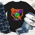 Halloween Baseball Ice Cream Drip Boys Girls Youth Youth Long Sleeve Tee
