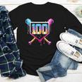 Happy 100 Days Of School Baseball Drip 100th Day Of School Youth Long Sleeve Tee Happy 100 Days Of School Baseball Drip 100th Day Of School Youth Long Sleeve Tee
