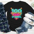 Happy 100 Days Of School Costume Baseball Drip Ice Cream Youth Long Sleeve Tee Happy 100 Days Of School Costume Baseball Drip Ice Cream Youth Long Sleeve Tee
