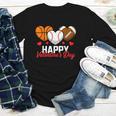 Happy Valentine’s Day Basketball Football Baseball Hearts Youth Long Sleeve Tee Happy Valentine’s Day Basketball Football Baseball Hearts Youth Long Sleeve Tee