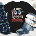 I Hit 100 Days Of School Baseball Kids Boy Teacher 100th Day Youth Long Sleeve Tee I Hit 100 Days Of School Baseball Kids Boy Teacher 100th Day Youth Long Sleeve Tee