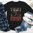Ho Ho Homerun Xmas Sports Player Baseball Ugly Christmas Youth Long Sleeve Tee
