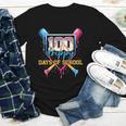 HUGvyn 100 Drippy Days Of School Baseball Ice Cream 100 Days Youth Long Sleeve Tee