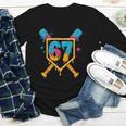 HUGvyn 67 Baseball Ice Cream Drip Six Seven Genz Alpha Slang Youth Long Sleeve Tee