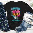 HUGvyn I Survived 100 Days Baseball Teacher Ice Cream Drip Youth Long Sleeve Tee HUGvyn I Survived 100 Days Baseball Teacher Ice Cream Drip Youth Long Sleeve Tee
