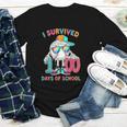 HUGvyn I Survived 100 Days Of School Baseball 6 7 Ice Cream Youth Long Sleeve Tee