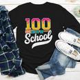 Ice Cream Drip 100 Days Of School Baseball Boys 100th Day Youth Long Sleeve Tee