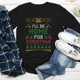 I’Ll Be Home For Christmas Baseball Ugly Sweater Youth Long Sleeve Tee I’Ll Be Home For Christmas Baseball Ugly Sweater Youth Long Sleeve Tee