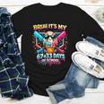 It's My 6733 Days Of School Baseball Ice Cream Dripping Youth Long Sleeve Tee It's My 6733 Days Of School Baseball Ice Cream Dripping Youth Long Sleeve Tee