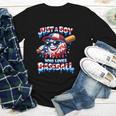 Just A Boy Who Loves Baseball Patriotic Drip For Youth Boys Youth Long Sleeve Tee Just A Boy Who Loves Baseball Patriotic Drip For Youth Boys Youth Long Sleeve Tee