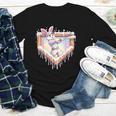 Kids Happy Easter Bunny Playing Baseball Boy Ice Cream Drip Youth Long Sleeve Tee Kids Happy Easter Bunny Playing Baseball Boy Ice Cream Drip Youth Long Sleeve Tee