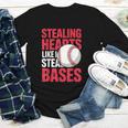 Kids Stealing Hearts Like I Steal Bases Cute Baseball Boys Youth Long Sleeve Tee Kids Stealing Hearts Like I Steal Bases Cute Baseball Boys Youth Long Sleeve Tee