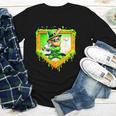 Leprechaun Baseball St Patricks Day Ice Cream Drip Men Boys Youth Long Sleeve Tee