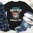 Little Brother Biggest Fan Baseball Cream Drip Crossed Bats Youth Long Sleeve Tee Little Brother Biggest Fan Baseball Cream Drip Crossed Bats Youth Long Sleeve Tee