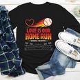 Love Is Our Home Run Baseball Valentine Couple Youth Long Sleeve Tee Love Is Our Home Run Baseball Valentine Couple Youth Long Sleeve Tee