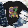 Mardi Gras Six Seven Baseball Drip Number 6 7 Meme Youth Long Sleeve Tee Mardi Gras Six Seven Baseball Drip Number 6 7 Meme Youth Long Sleeve Tee