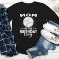 Mom Of The Birthday Boy Baseball Player Birthday Youth Long Sleeve Tee