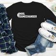 Mrs Gamechanger Baseball Scorekeeper Love Youth Long Sleeve Tee