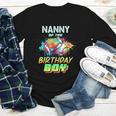 Nanny Of The Birthday Boy Baseball Football Colorful Youth Long Sleeve Tee Nanny Of The Birthday Boy Baseball Football Colorful Youth Long Sleeve Tee