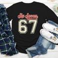 Number 67 Meme Six Seven Baseball Style Kids Boy Teen Youth Long Sleeve Tee