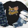 Pat's Pocket Pancakes Baseball Glove Stack Syrup Youth Long Sleeve Tee