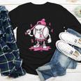 Pink Ribbon Baseball Breast Cancer Awareness Youth Long Sleeve Tee Pink Ribbon Baseball Breast Cancer Awareness Youth Long Sleeve Tee