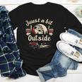 Retro Quote Just a Bit Outside Baseball Vintage Youth Long Sleeve Tee Retro Quote Just a Bit Outside Baseball Vintage Youth Long Sleeve Tee