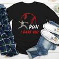 Run Steal I Dare You Humor Baseball Catcher Vintage Youth Long Sleeve Tee