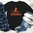 San Francisco Lovers Skyline Retro Baseball Heartbeat Men Youth Long Sleeve Tee