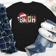 Santa Bruh Baseball Christmas Xmas Meme Pajamas Family Youth Long Sleeve Tee Santa Bruh Baseball Christmas Xmas Meme Pajamas Family Youth Long Sleeve Tee