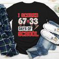 I Scored 6733 100th Days Of School Baseball Six Seven Meme Youth Long Sleeve Tee I Scored 6733 100th Days Of School Baseball Six Seven Meme Youth Long Sleeve Tee