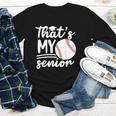 My Senior Baseball Senior Mom 2026 Baseball Senior Mama Youth Long Sleeve Tee