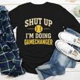 Shut Up I'm Doing Gamechanger Baseball Softball Cheer Youth Long Sleeve Tee Shut Up I'm Doing Gamechanger Baseball Softball Cheer Youth Long Sleeve Tee