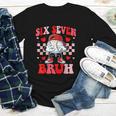 Six Seven 67 Bruh 6 7 Meme Baseball Ice Cream Drip Valentine Youth Long Sleeve Tee Six Seven 67 Bruh 6 7 Meme Baseball Ice Cream Drip Valentine Youth Long Sleeve Tee