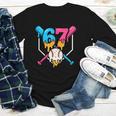 Six Seven Baseball Ice Cream Drip Cool 67 Gen Alpha Slang Youth Long Sleeve Tee Six Seven Baseball Ice Cream Drip Cool 67 Gen Alpha Slang Youth Long Sleeve Tee